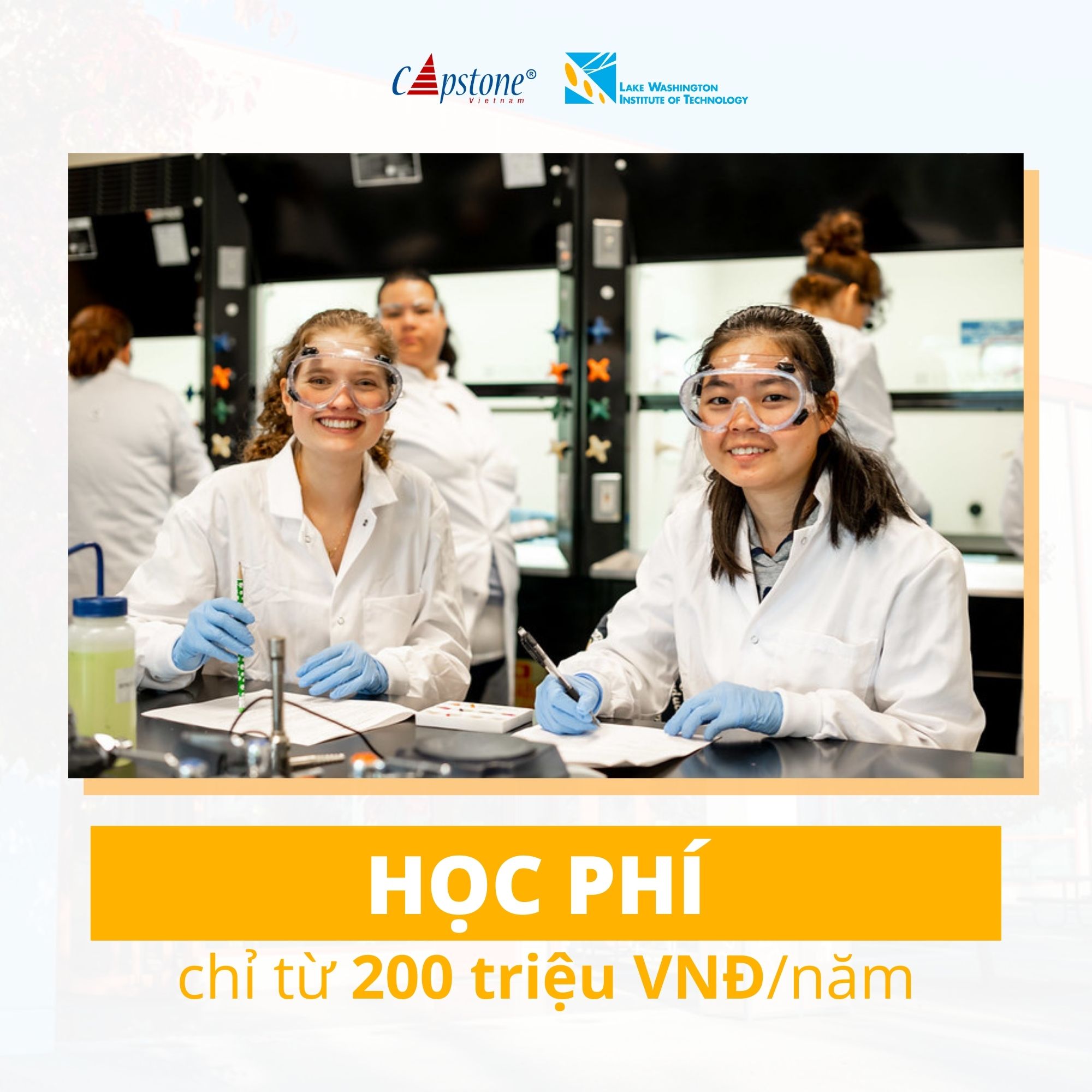 Du học Mỹ không khó với HỌC VIỆN CÔNG NGHỆ LAKE WASHINGTON
